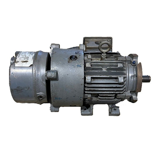 SIEMENS 1LA01444SB21 PE-21 PLUS MOTOR 1HP R6ZESDB W/ STEARNS 105603200BQF BRAKE