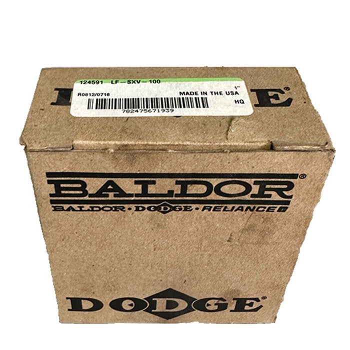 NEW BALDOR DODGE LF-SXV-100 / LFSXV100 FLANGE MOUNT BEARING 3-BOLT 1'' 124591