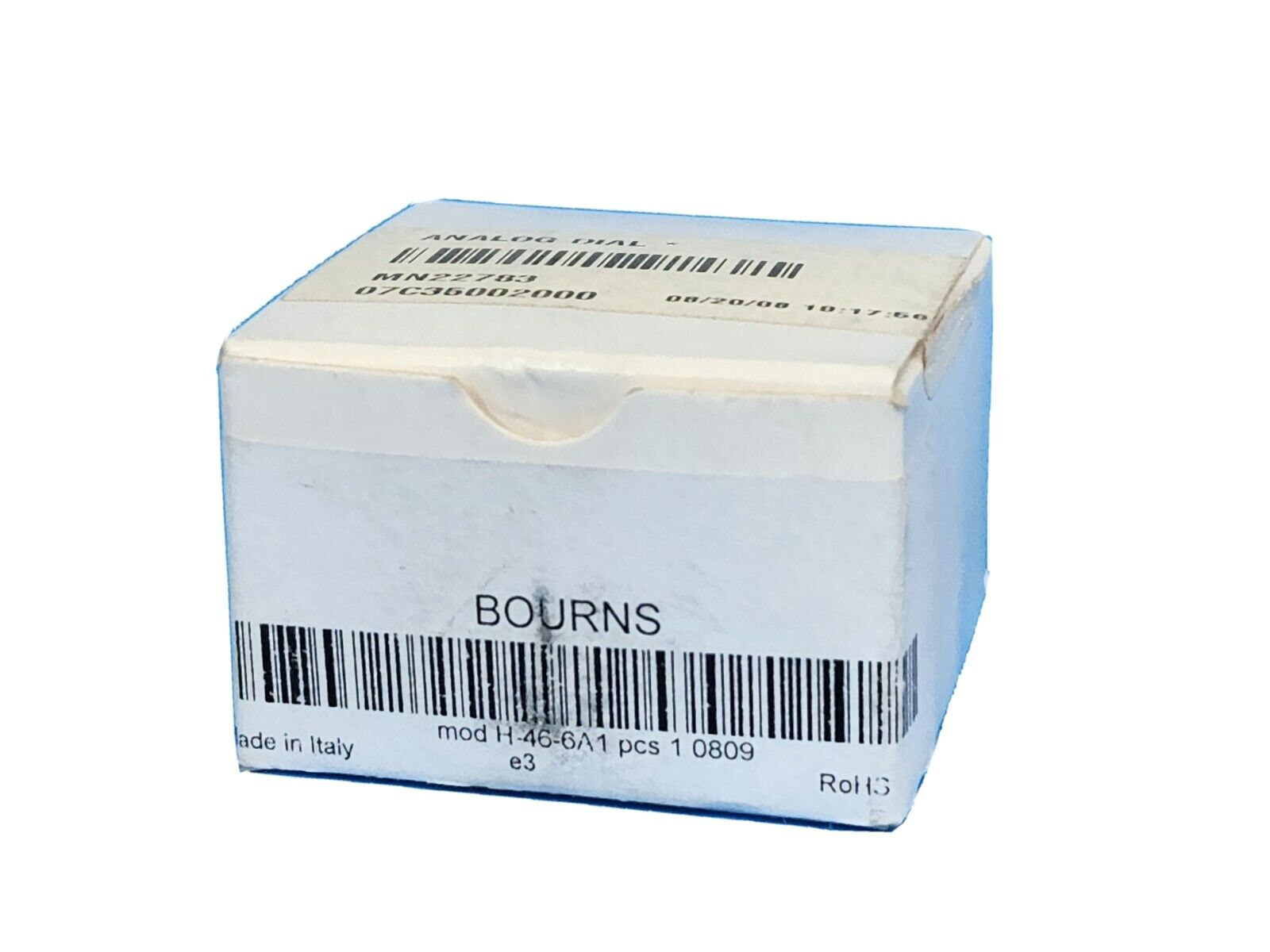 NIB BOURNS H-46-6A-1 ANALOG DIAL H466A1