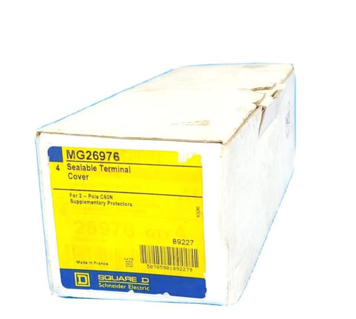 BOX OF 4 NEW SQUARE D MG26976 SEALABLE TERMINAL COVER FOR 2-POLE C60N