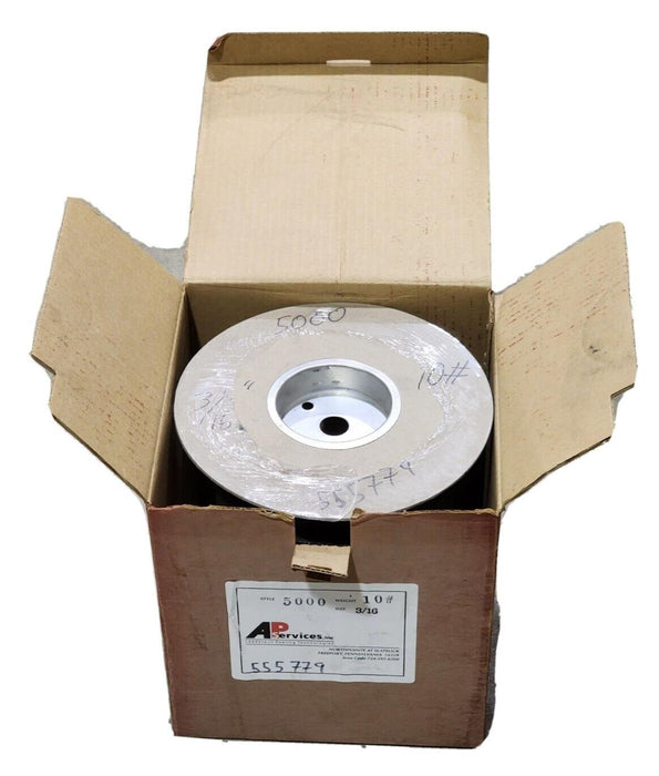 NIB AP SERVICES, INC. STYLE 5000 SIZE 3/16 WEIGHT #10
