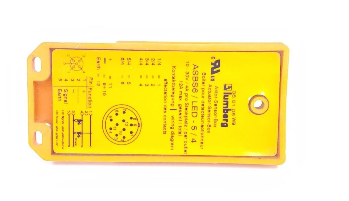 LUMBERG ASBS6/LED-5/4 DISTRIBUTION BOX 4-PORT 6-POLE