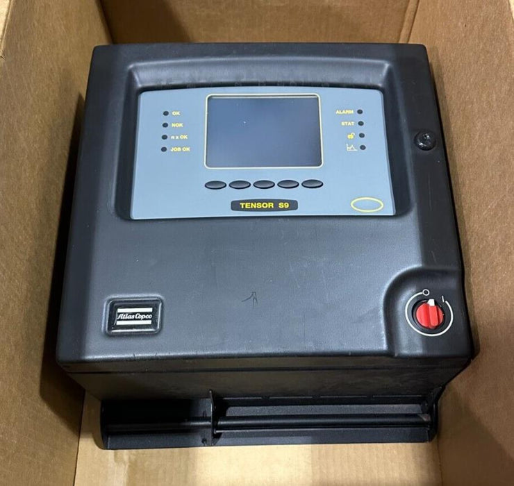 ATLAS COPCO PF3009-F-DN-HW TENSOR S9 W/ ETVS9-450-20CTADST NUTRUNNER AND CABLES