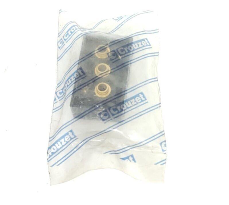 NEW CROUZET 81532001 REAR CONNECTIONS SCREW MOUNTING BLACK PLASTIC