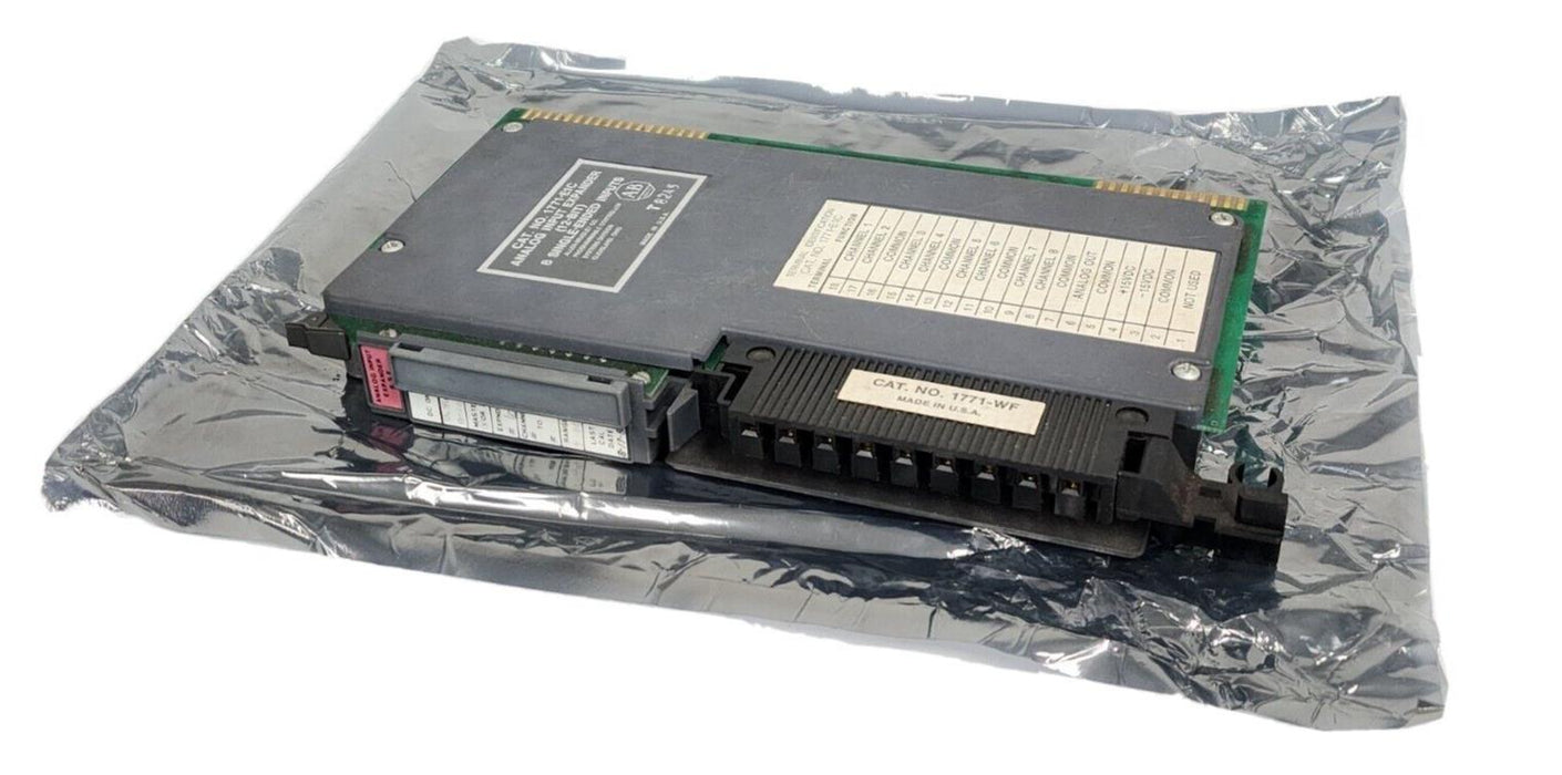 ALLEN BRADLEY 1771-E1C ANALOG INPUT EXPANDER MODULE (12-BIT)