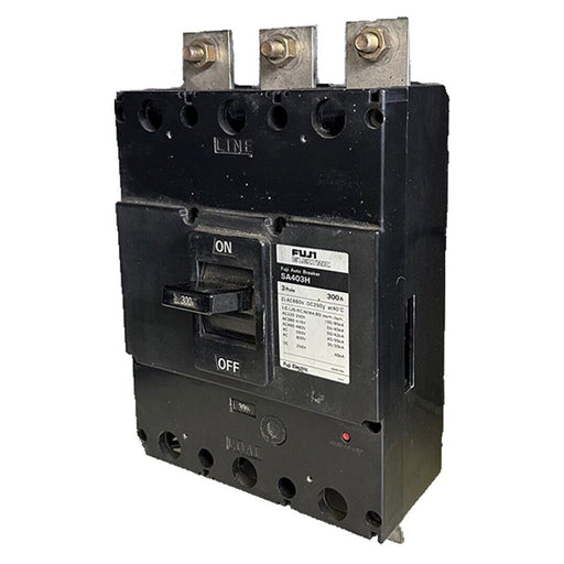 FUJI ELECTRIC SA403H FUJI AUTO BREAKER 3P 300A AC660V DC250V *MISSING HARDWARE