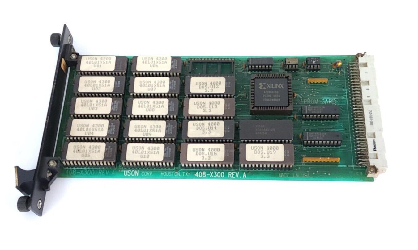 USON CORP 408-X300 CPU/PROCESSOR CARD REV. A