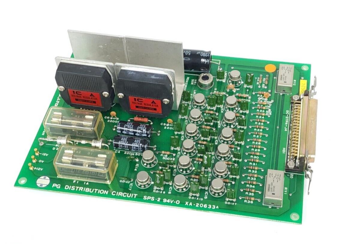 KYODO DENKI CO. SPS-2 94V-0 PG DISTRIBUTION CIRCUIT BOARD XA-20633A XA20633