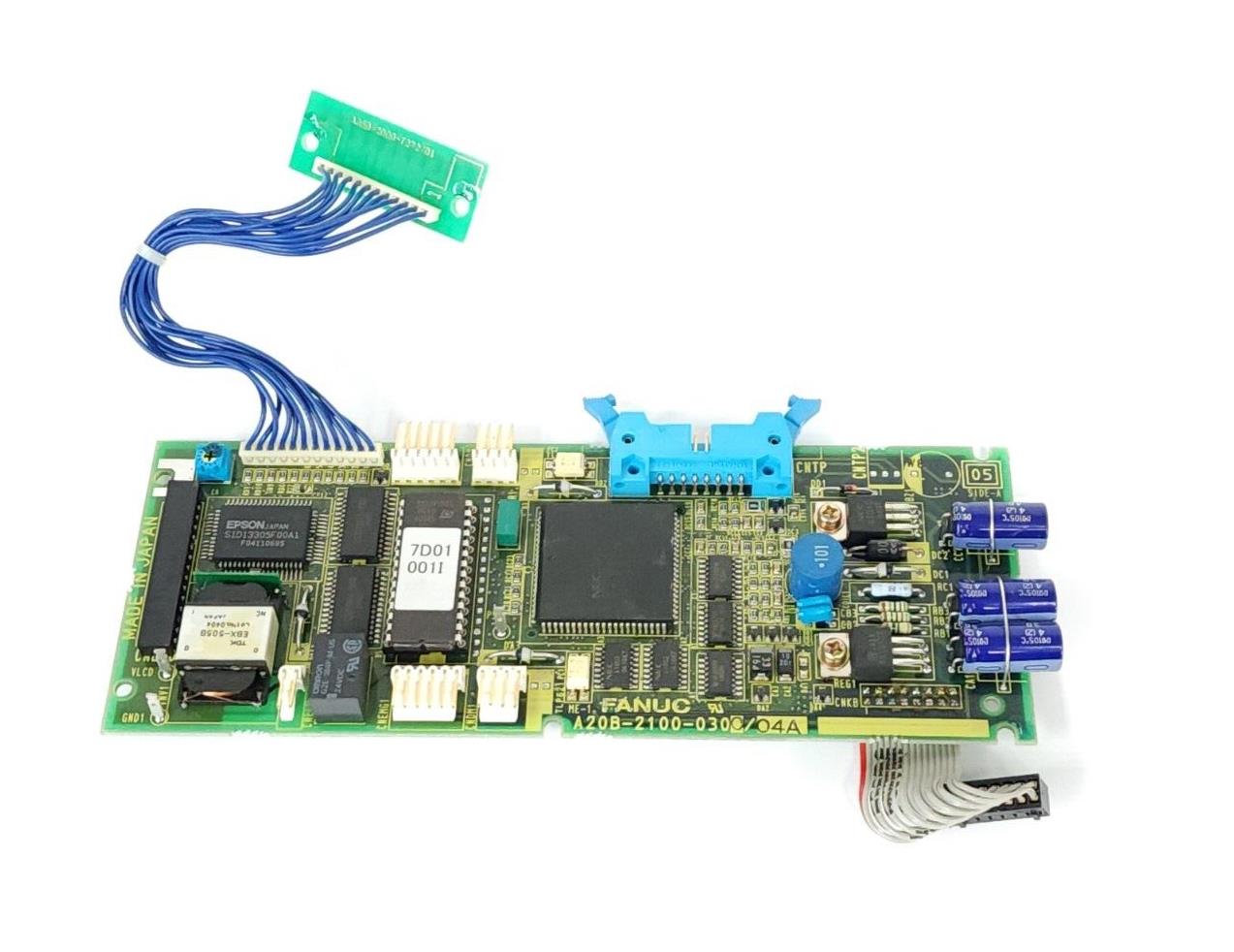 FANUC A20B-2100-0300/04A TEACH PENDENT CIRCUIT BOARD A20B-2100-0300
