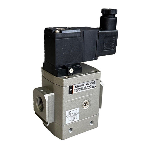 NEW SMC NAV3000-N03-3DZ / NAV3000N033DZ PNEUMATIC SOLENOID VALVE .2-1MPa