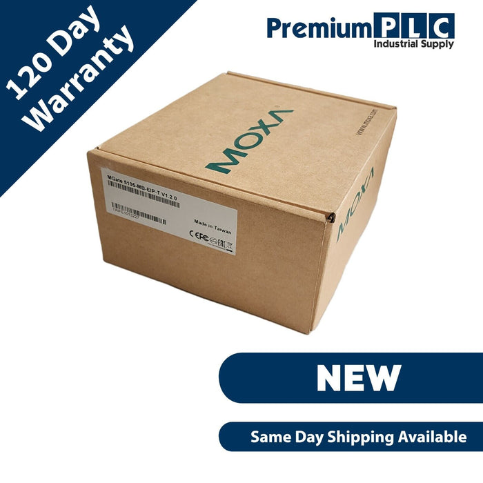 NEW MOXA MGate 5105-MB-EIP-T 1-PORT MODBUS RTU to EtherNet/IP GATEWAY 5105MBEIP