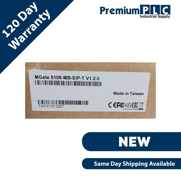 NEW MOXA MGate 5105-MB-EIP-T 1-PORT MODBUS RTU to EtherNet/IP GATEWAY 5105MBEIP