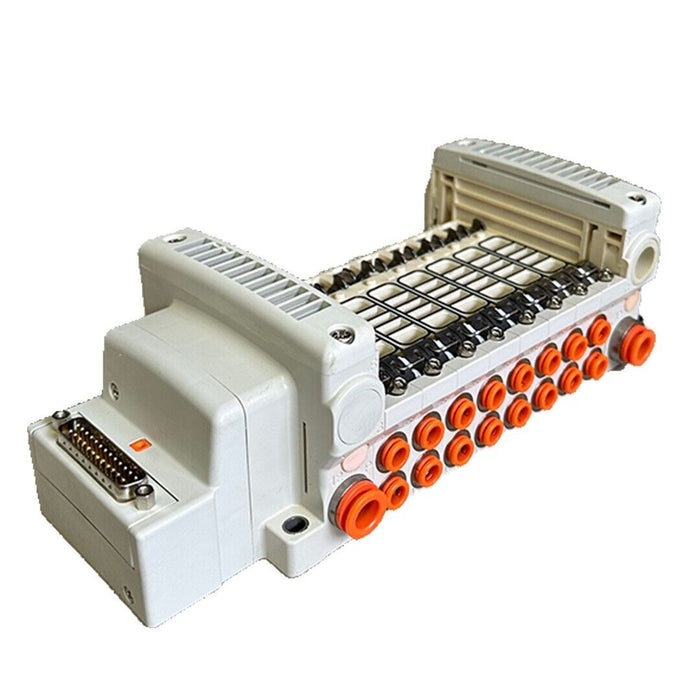 NEW SMC VV5QC21-08N7FD0-S / VV5QC2108N7FD0S VQC SOLENOID MANIFOLD PLUG-IN