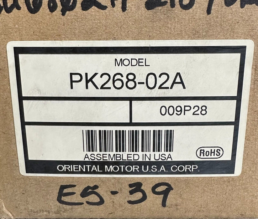 NEW ORIENTAL MOTOR PK268-02A / PK26802A VEXTA 2-PHASE STEPPING MOTOR 1.35Nm