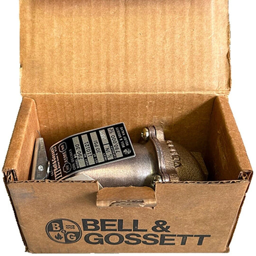 NEW BELL & GOSSETT 110121 RELIEF VALVE 3/4''x3/4'' 30PSI 790-30 / 79030