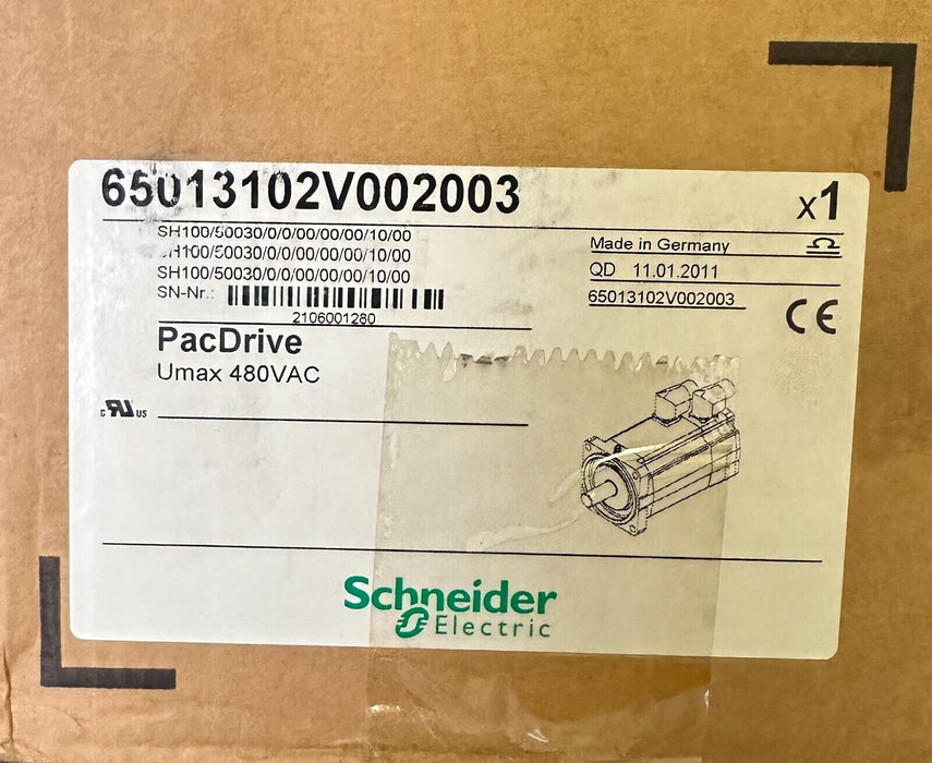 NEW SCHNEIDER SH100/50030/0/0/00/00/00/10/00 PacDrive SERVO 65013102V002003