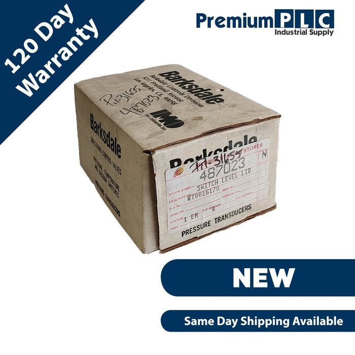 NEW BARKSDALE IMO DPD2T-A3 SERIES DPD2T PRESSURE/VACUUM ACTUATED SWITCH DPD2TA3