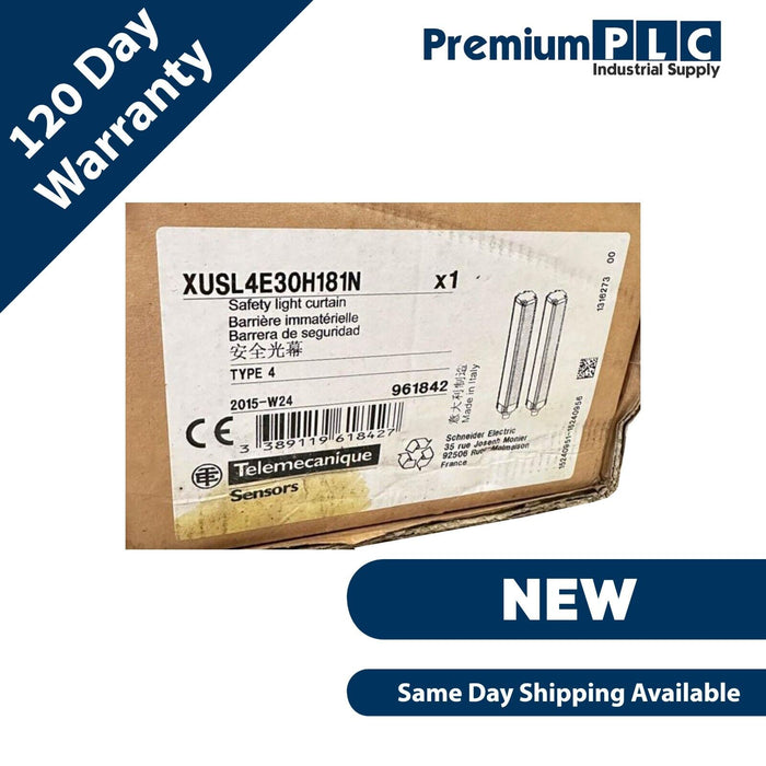 NEW TELEMECANIQUE SCHNEIDER ELECTRIC XUSL4E30H181N SAFETY LIGHT CURTAINS XUSL4E