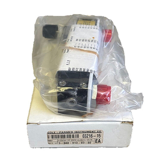 NEW COLE-PARMER INSTRUMENT 03216-15 / 0321615 FLOWMETER 65mm 3-048-013-03-02