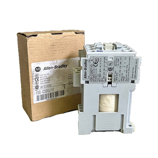 NEW ALLEN BRADLEY 100-C09DJ10 /A CONTACTOR 1N.O. AUX CONT 3-POLE 24V 100C09DJ10