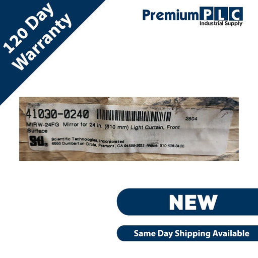 NEW STI MIRW-24FG MIRROR FOR 24" (610mm) LIGHT CURTAIN, FRONT 41030-0240