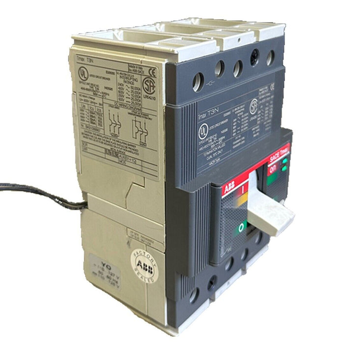 NEW ABB SACE T3N100TWS4 SACE Tmax T3 N 225 / TmaxT3N225 CIRCUIT BREAKER 100A 3-P