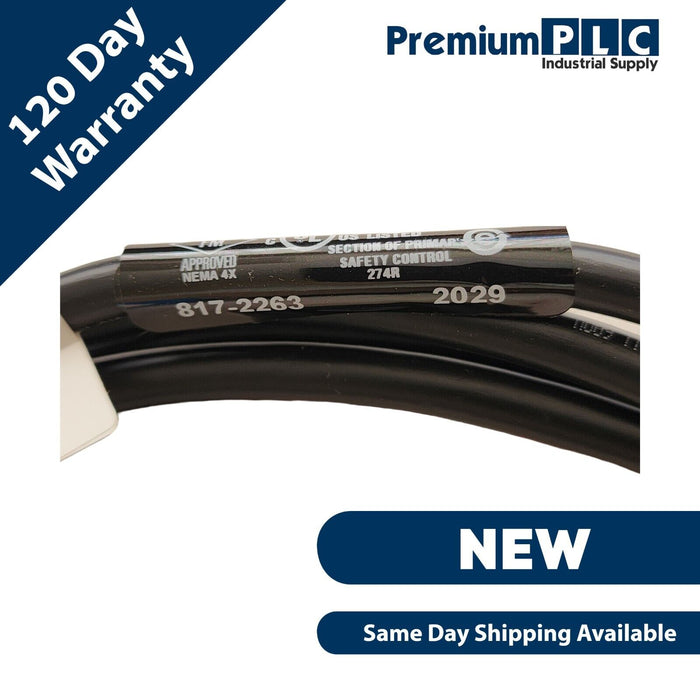 NEW CLEAVER-BROOKS 817-2263 / 817-2263-000 ULTRAVIOLET SCANNER W/ 6FT LEADS