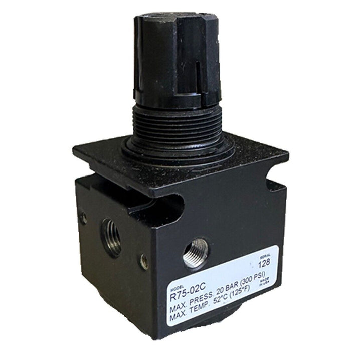NEW PARKER WATTS R75-02C / R7502C 1/4'' REGULATOR 125PSI