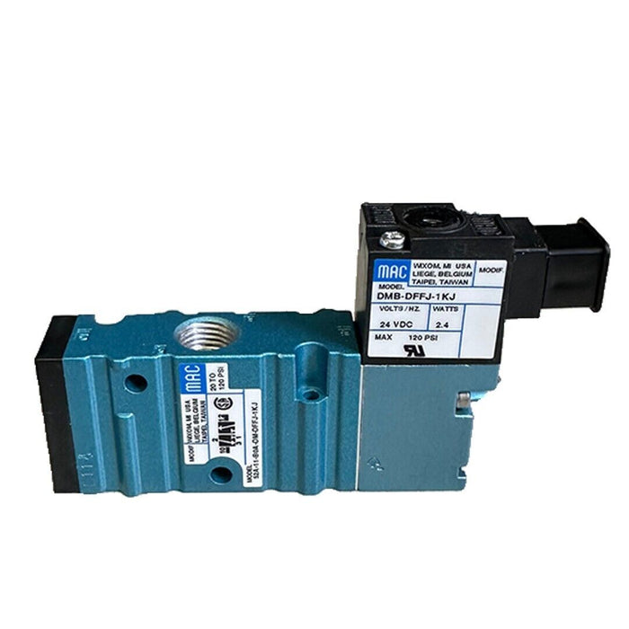 NEW MAC 52A-11-BOA-DM-DFFJ-1KJ / 52A11BOADMDFFJ1KJ 3-WAY SOLENOID VALVE 24VDC