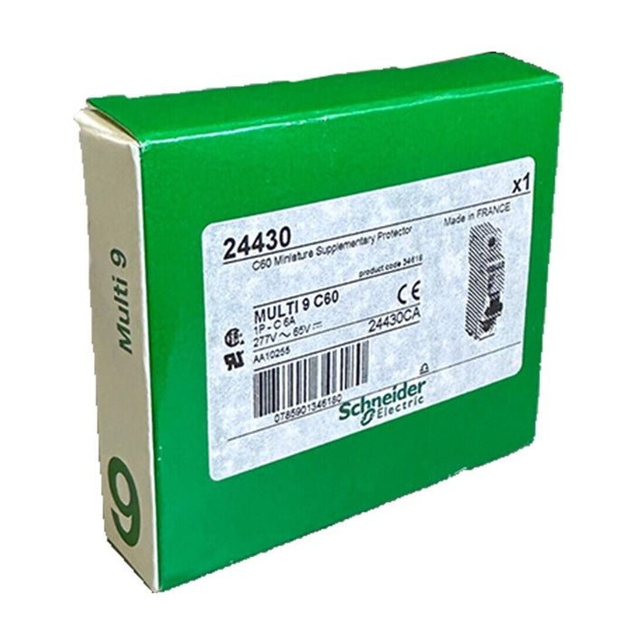 NEW SCHNEIDER ELECTRIC 24430 C60 Multi 9 MINIATURE SUPPLEMENTARY PROTECTOR 6A