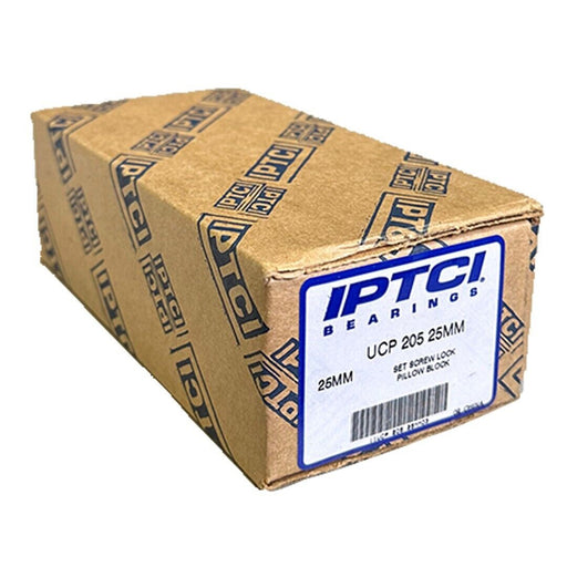 NEW IPTCI BEARINGS UCP 205 25MM / UCP20525MM SET SCREW PILLOW BLOCK BEARING 25mm