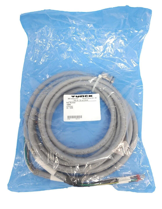 NEW TURCK 13063 CABLE ASSEMBLY ID NO. U2-16496