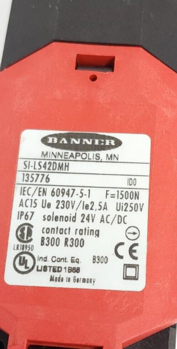 NEW BANNER SI-LS42DMH SAFETY INTERLOCK BODY SWITCH SILS42DMH