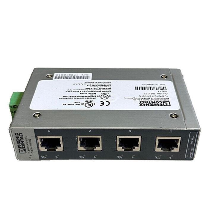 PHOENIX CONTACT FL SWITCH SFN 5TX INDUSTRIAL ETHERNET SWITCH 5-PORT 2891152