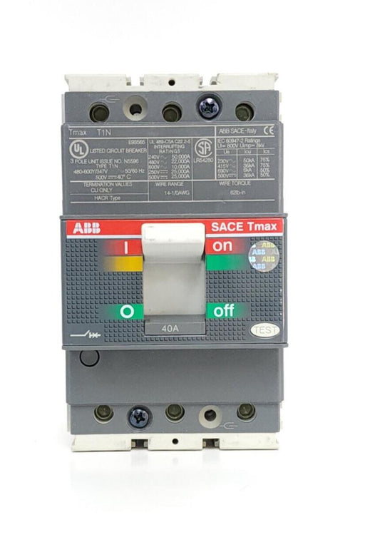 NIB ABB T1N040TL SACE TMAX T1N CIRCUIT BREAKER 1SDA061803R1