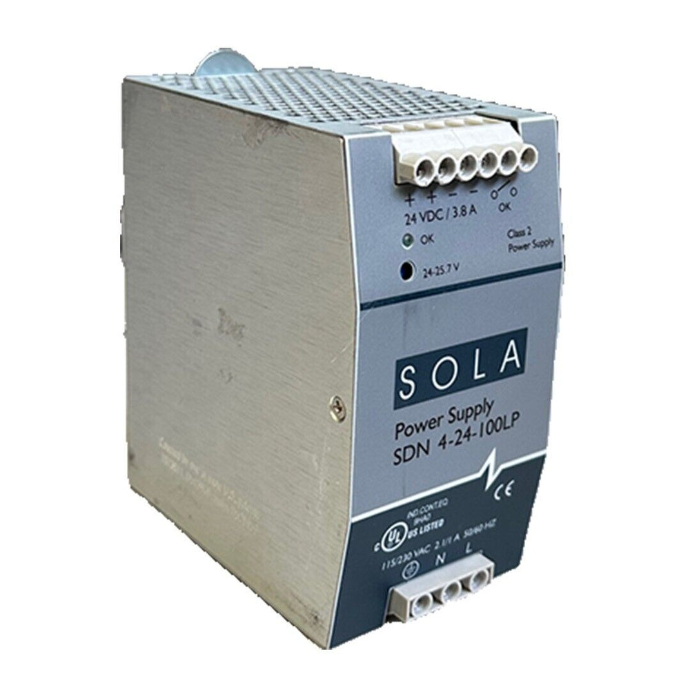 EMERSON SOLA SDN 4-24-100LP / SDN424100LP POWER SUPPLY 1-PH 115/230VAC 50/60Hz