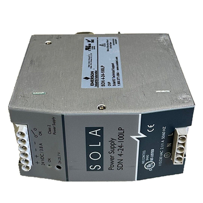EMERSON SOLA SDN 4-24-100LP / SDN424100LP POWER SUPPLY 1-PH 115/230VAC 50/60Hz