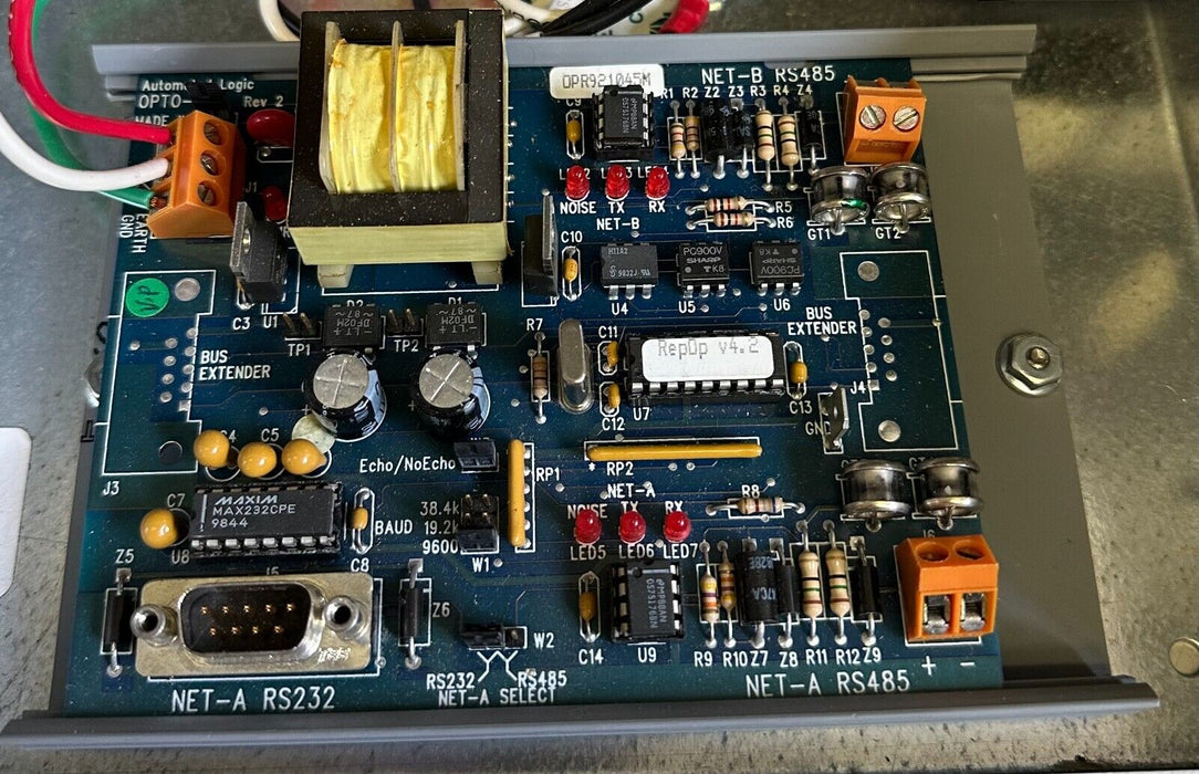 EMERSON LIEBERT 138345G1 REV. N DATA CONC OPTO-REPEATER 120V 60Hz 1PH 0.25A 30W