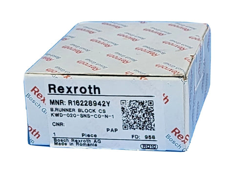 NIB REXROTH R16228942Y LINEAR RUNNER BLOCK KWD-020-SNS-C0-N-1