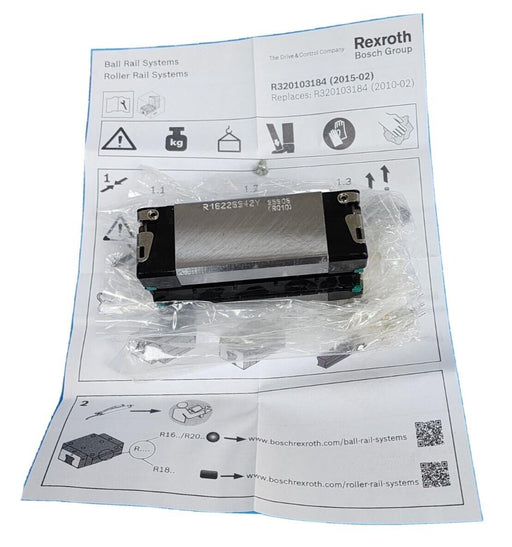 NIB REXROTH R16228942Y LINEAR RUNNER BLOCK KWD-020-SNS-C0-N-1