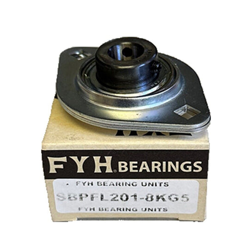 NEW FYH BEARINGS SBPFL201-8KG5 / SBPFL2018KG5 FLANGE MOUNT BEARING