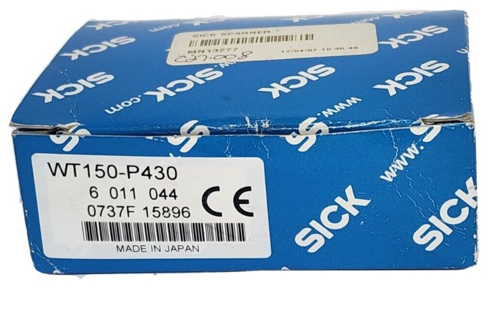 NIB SICK WT150-P430 PHOTOELECTRIC PROXIMITY SENSOR 6011044