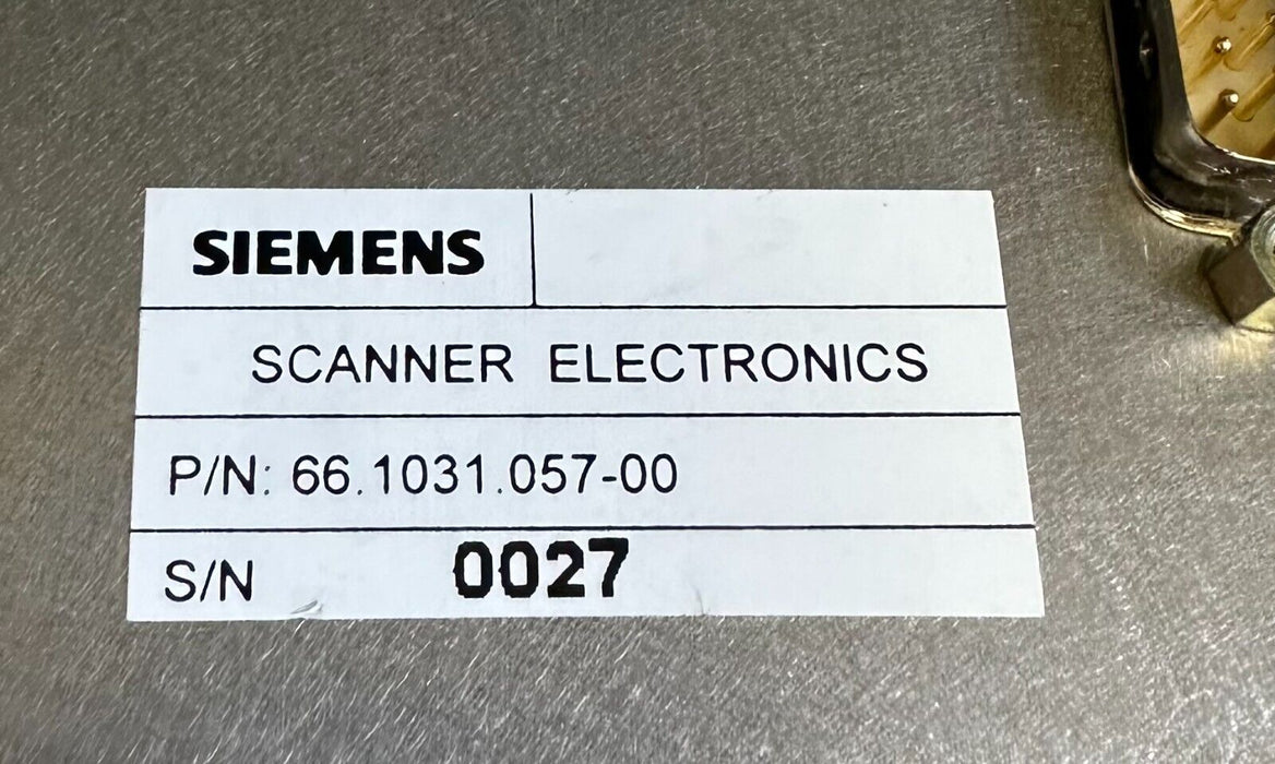 NEW SIEMENS SVTRONICS 66.1031.057-00 / 66103105700 10-PORT SCANNER MODULE