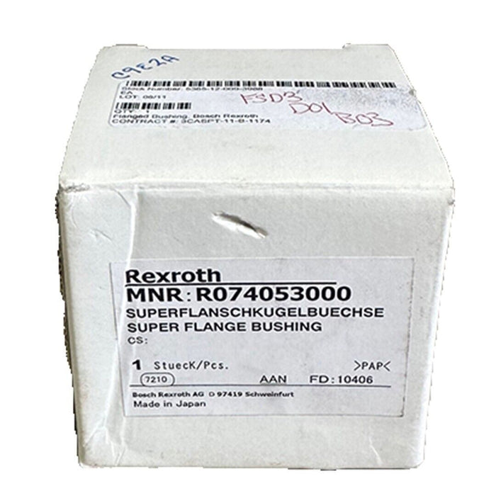 NEW BOSCH REXROTH R074053000 LINEAR SUPER FLANGE BUSHING 30mm DIAMETER