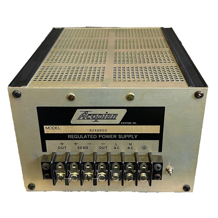 NEW ACOPIAN A24H850 REGULATED POWER SUPPLY MODULE AC/DC 24V OUTPUT H8 LINEAR