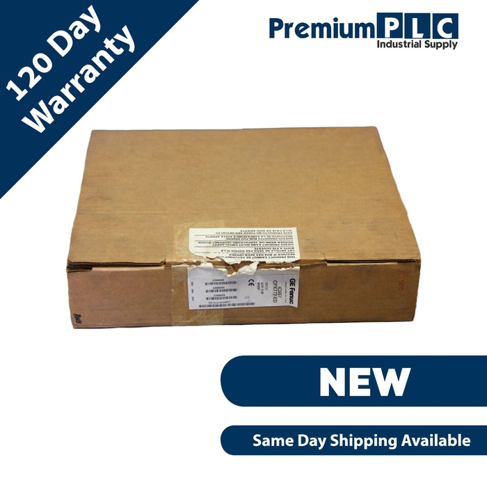 GE FANUC IC697CPX772-ED / IC697CPX772 CPX772 CPU MODULE W/512K MEMORY NEW
