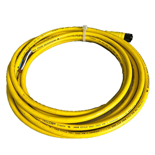 NEW WOODHEAD / BRAD HARRISON 804000A05M040 MIC 4P FP 4M CORDSET 250V 4A