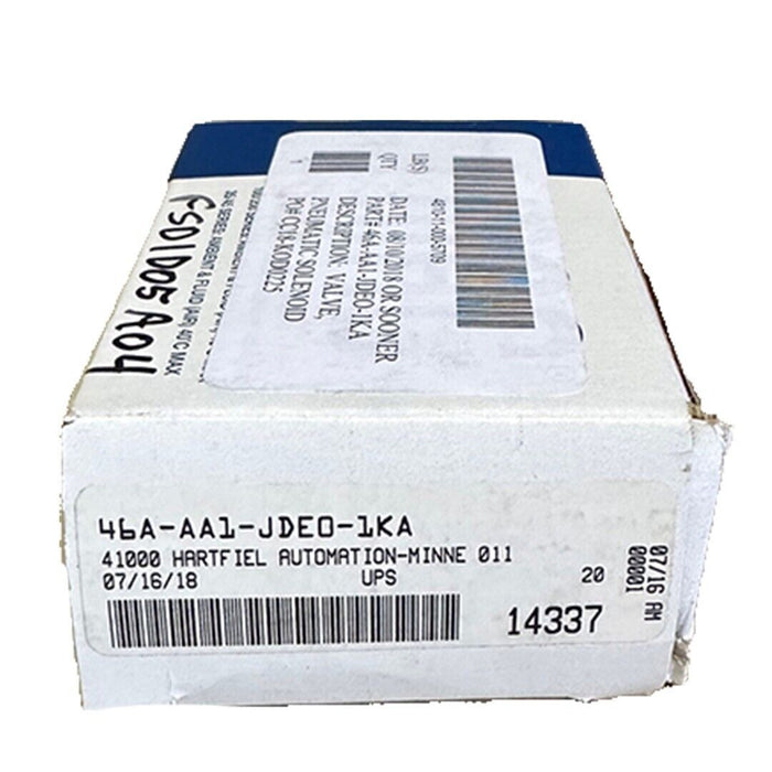NEW MAC 46A-AA1-JDEO-1KA / 46AAA1JDEO1KA SOLENOID VALVE 46 SERIES 4-WAY 24VDC
