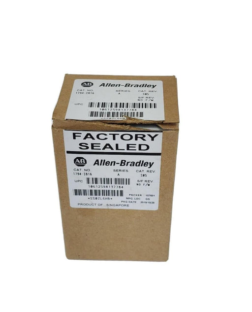 NIB ALLEN BRADLEY 1794-IB16 SER. A FLEX INPUT MODULE 16 POINT