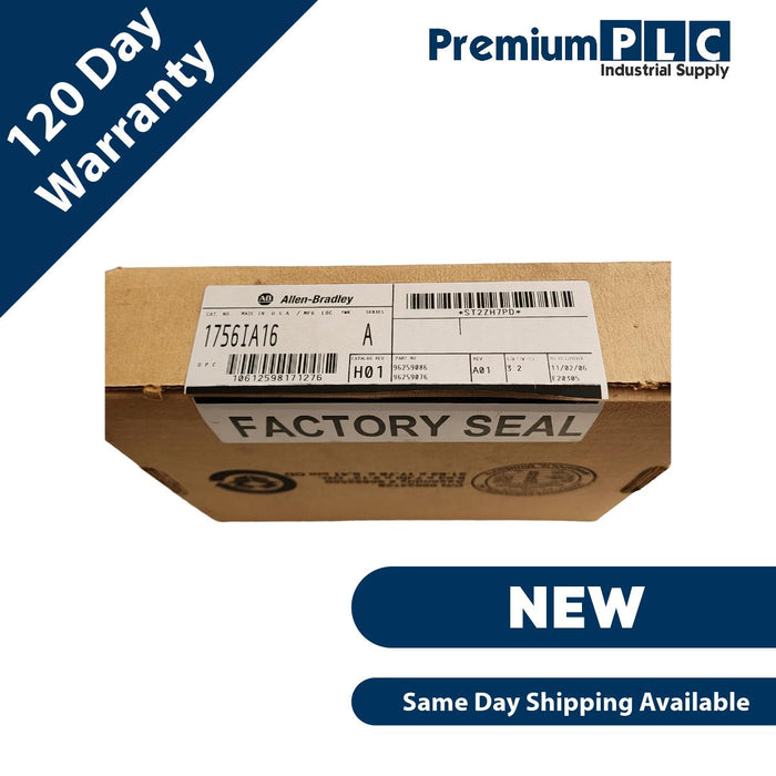 NEW ALLEN BRADLEY 1756-IA16 /A ControlLogix 16-PT DIGITAL INPUT MODULE 1756IA16